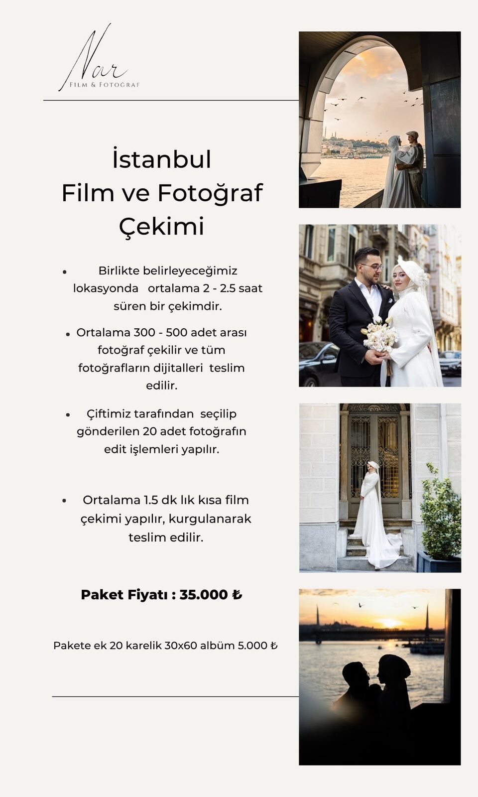 İstanbul Film & Fotoğraf Çekimi